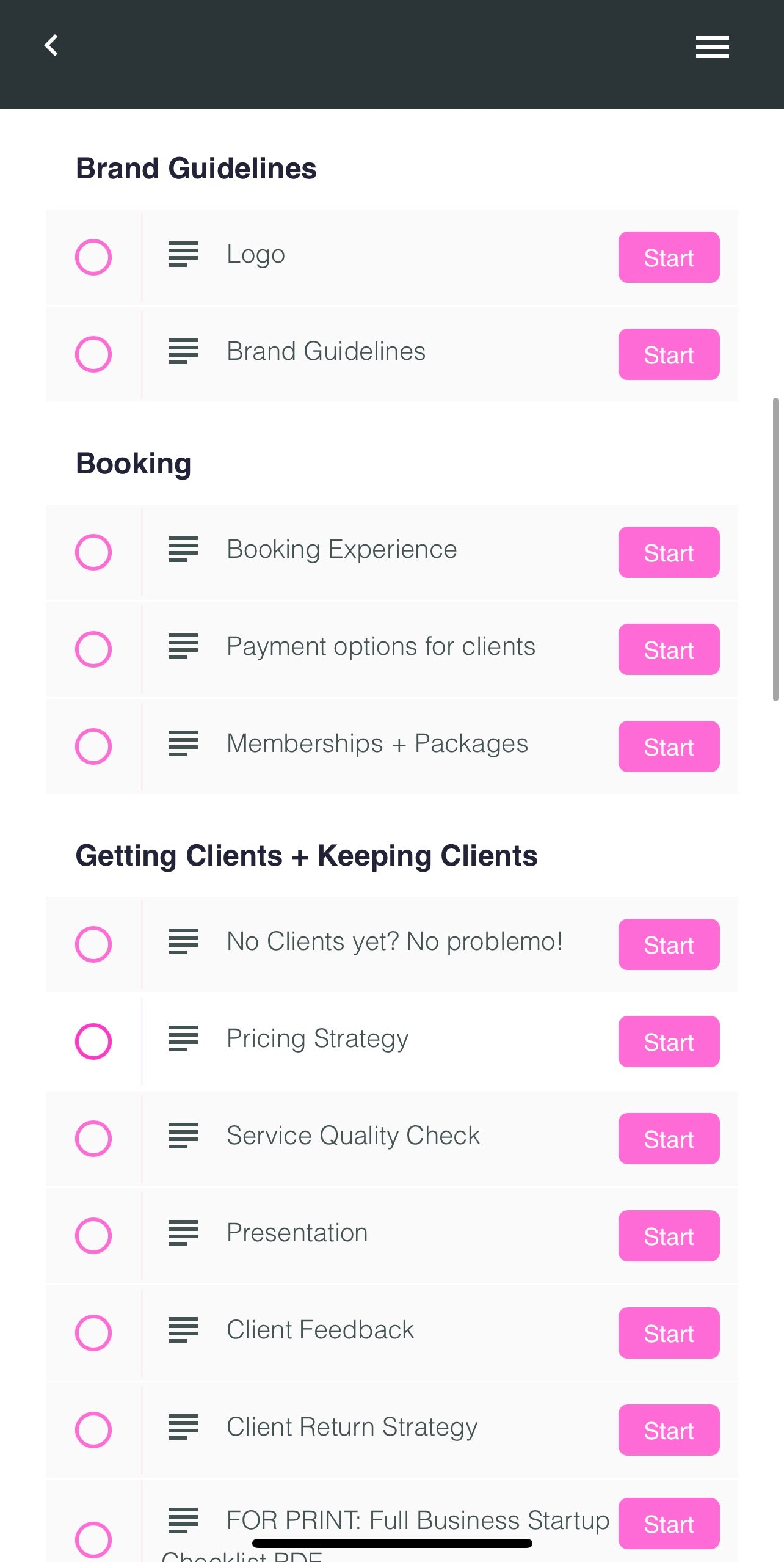 Beauty Business Course
