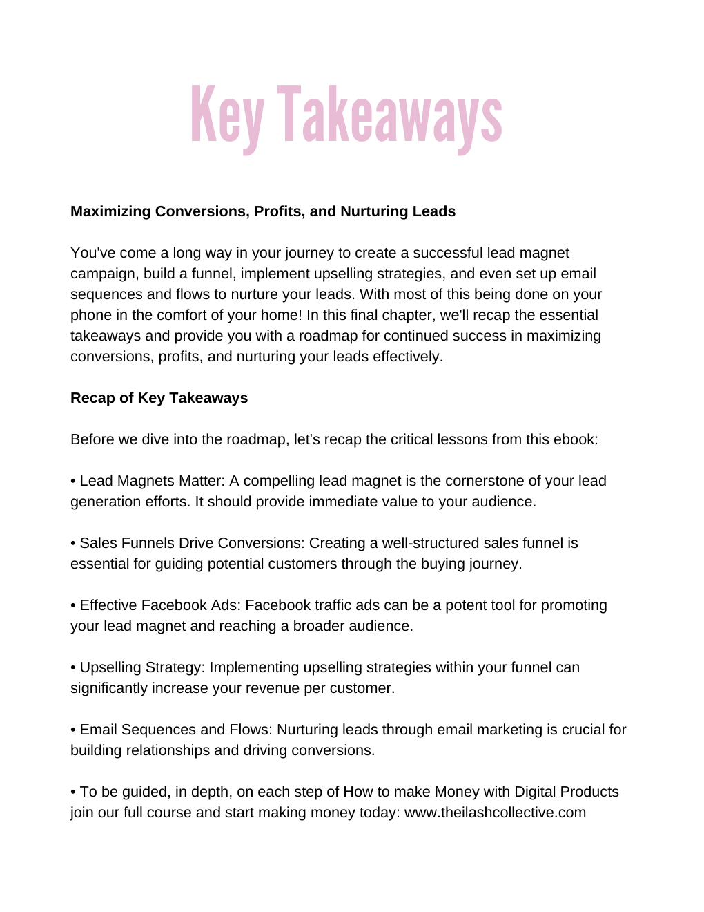 HOW TO MAKE MONEY WITH DIGITAL PRODUCTS EBOOK