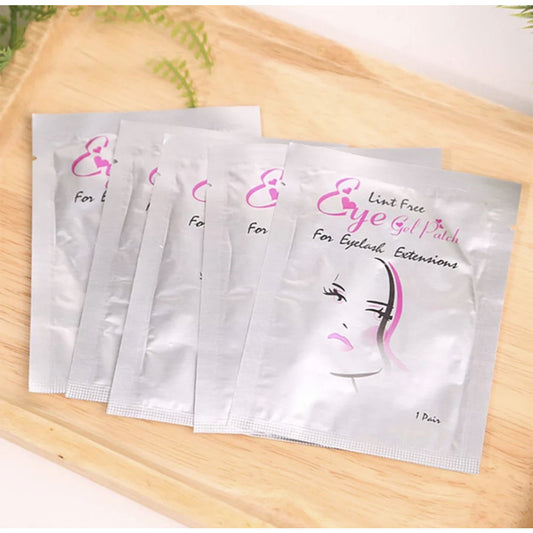 High Quality, Lint Free Eyelash Under Eye Gel Pads: Pink Girl