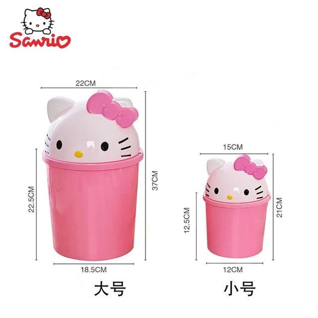 Hello Kitty Trash Can