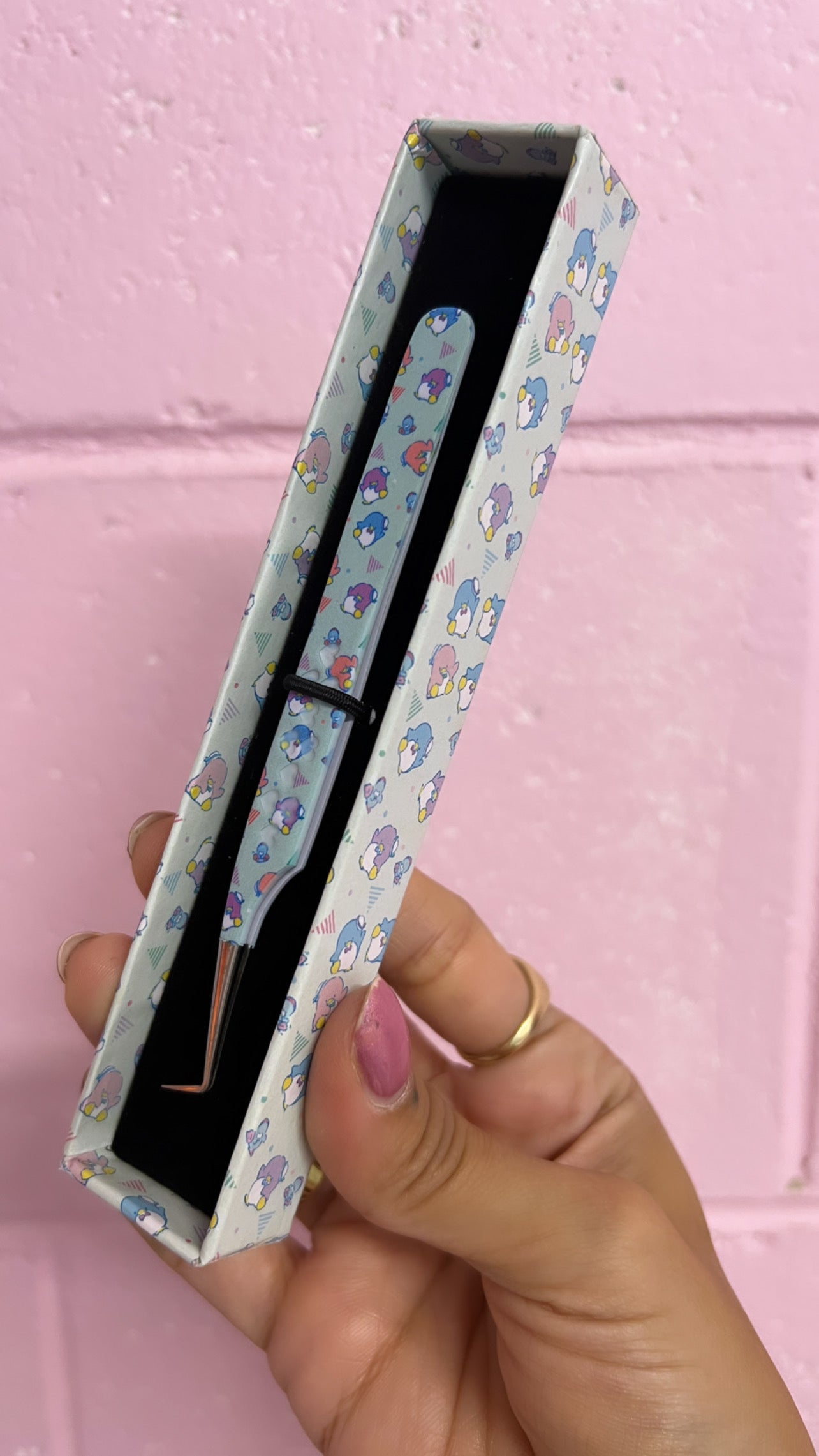 Tuxedo Sam Volume Tweezers: Swan Tip