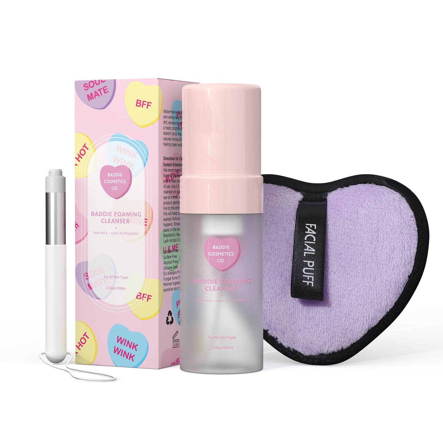 Foaming Cleanser: For Lashes + Skin