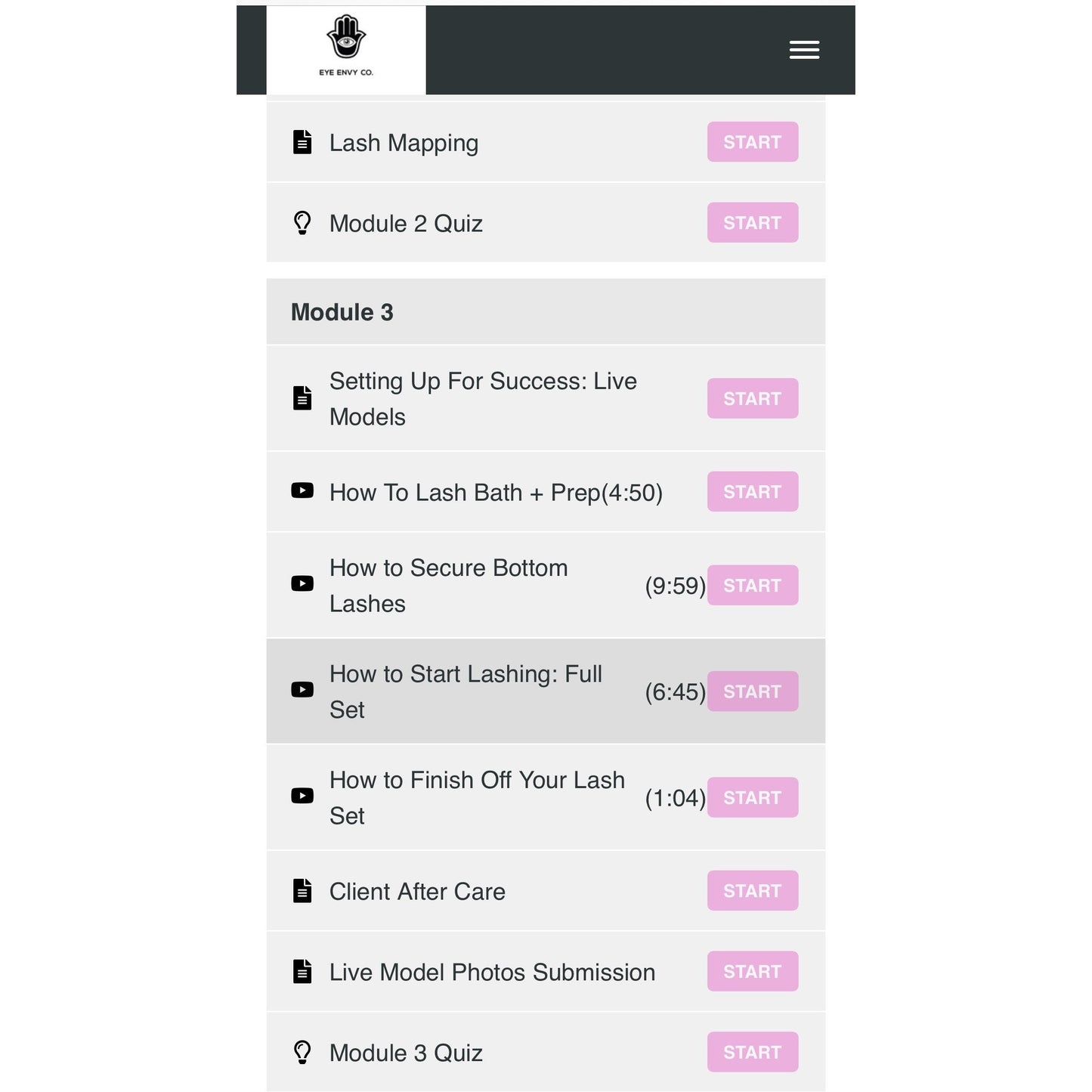ONLINE CLASSIC LASH COURSE: Learn the fundamentals of Classic Eyelash Extension Application