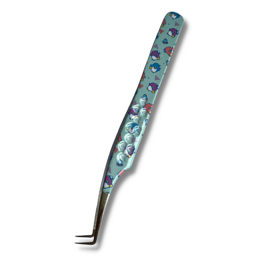 Tuxedo Sam Volume Tweezers: Swan Tip