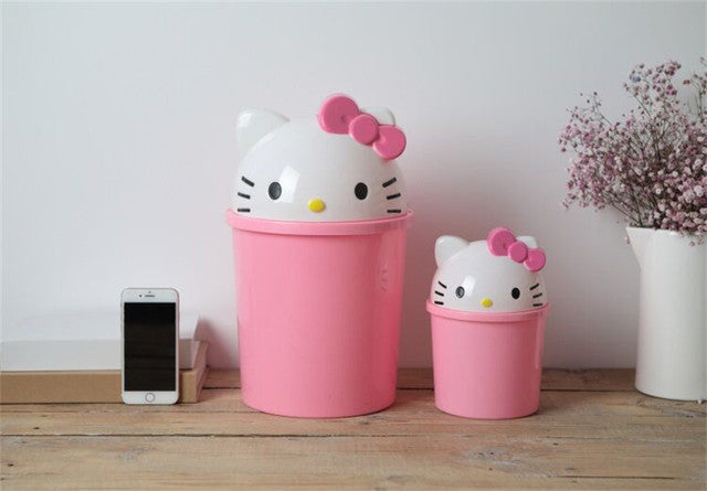 Hello Kitty Trash Can