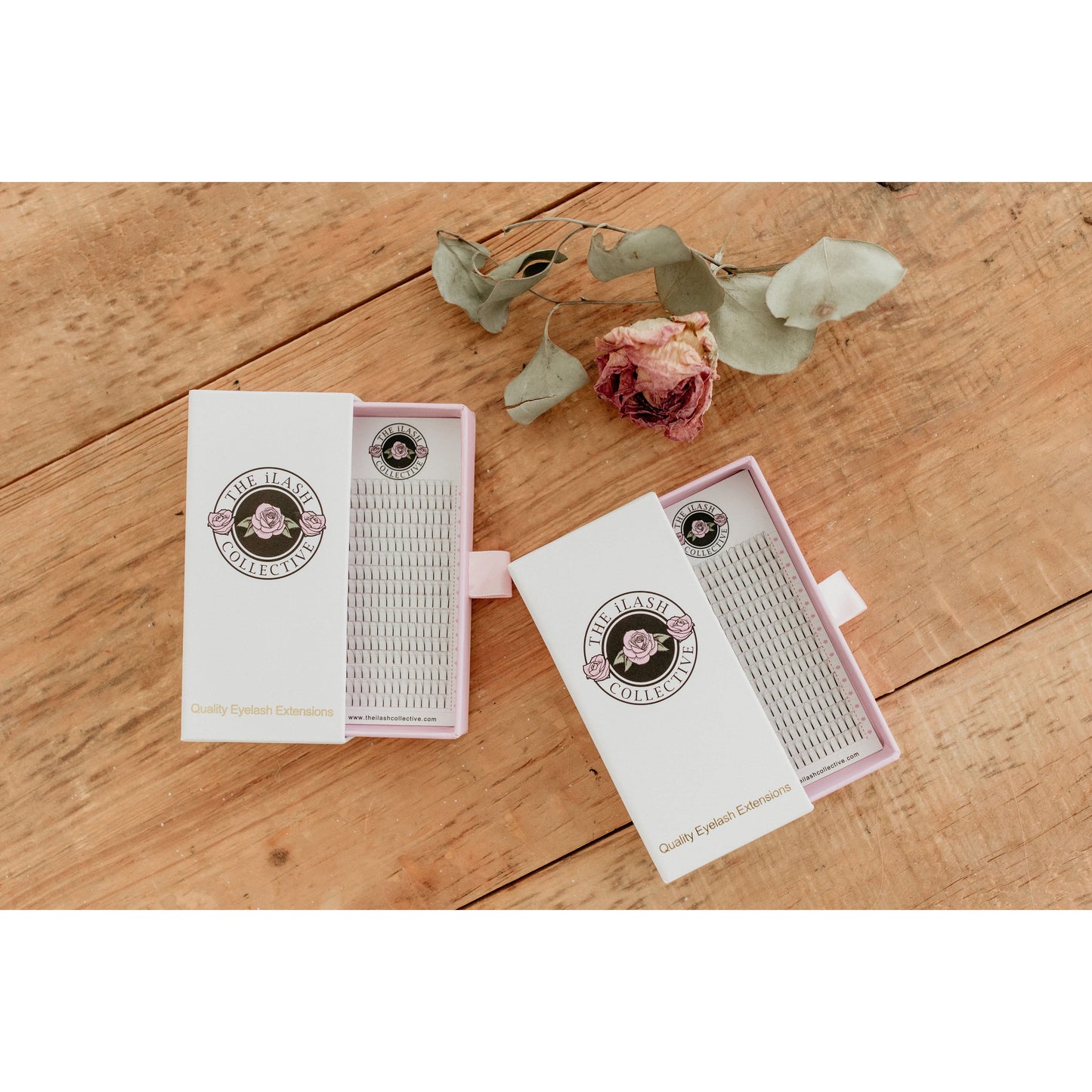 ECO 4D 0.07 D Curl LONG STEM Volume Fans Eyelash Extensions