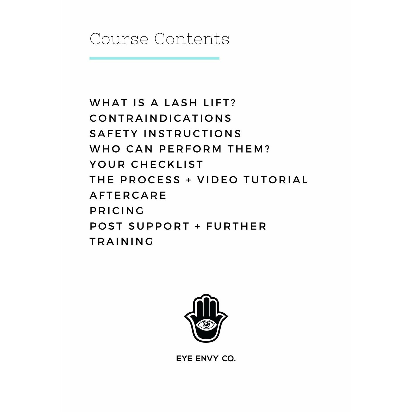 Lash Lift Bible: A guide to Lash Lifting