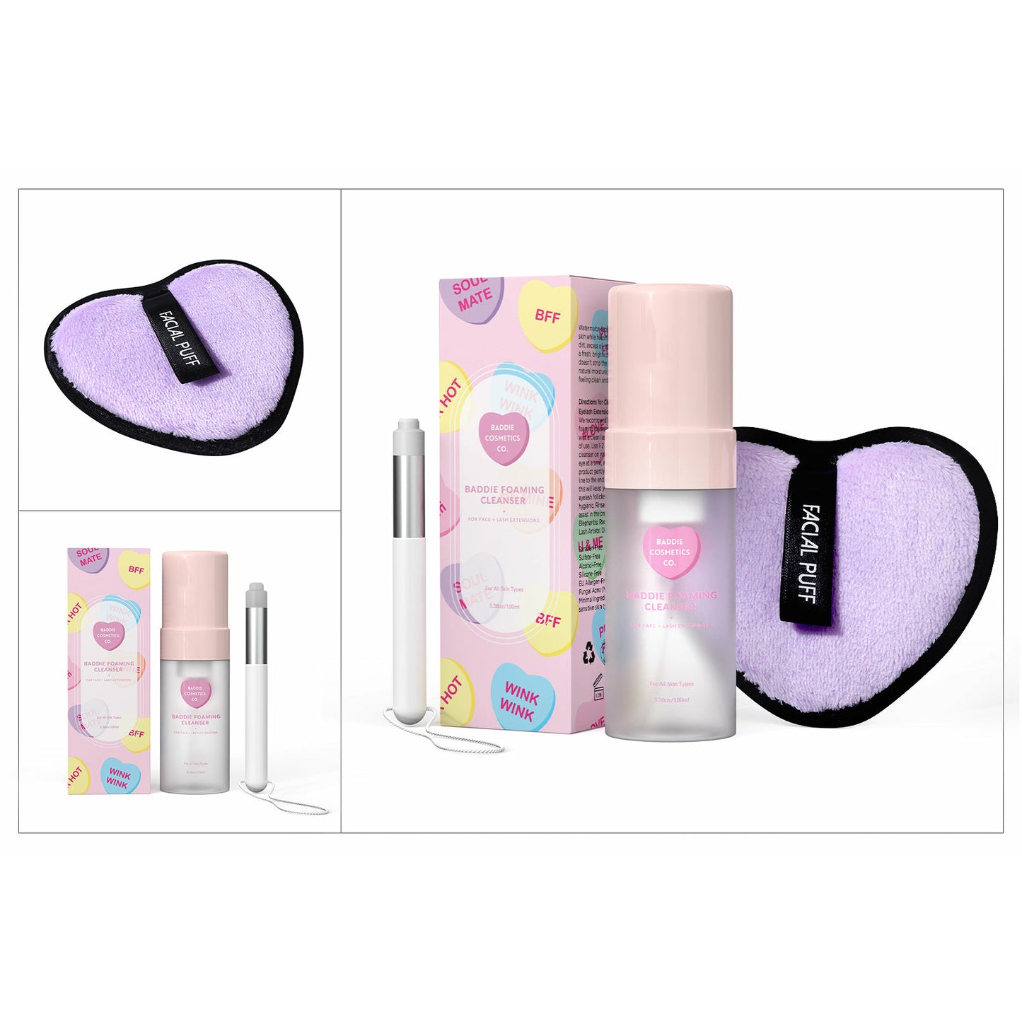 Foaming Cleanser: For Lashes + Skin