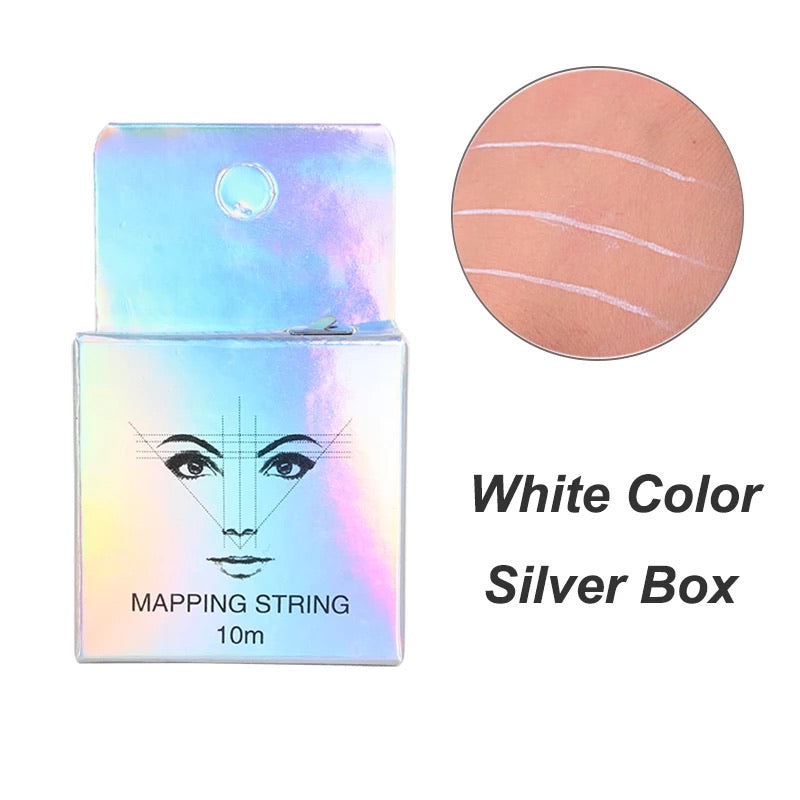 Brow Mapping String: White