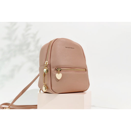 MINI Blush Backpack: Vegan Leather